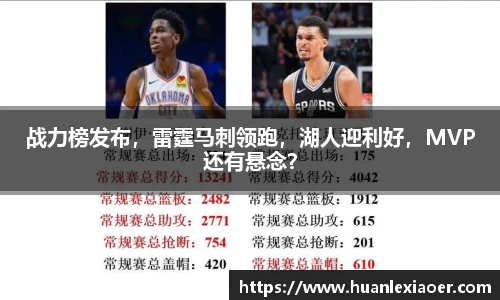 战力榜发布，雷霆马刺领跑，湖人迎利好，MVP还有悬念？
